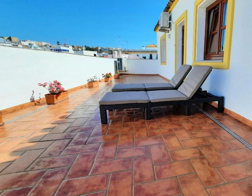 Apartamentos Trujillo Тарифа Экстерьер фото